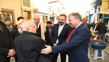 İl Başkanı Aslanoğlu’ndan Bornova turu