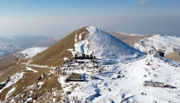 Nemrut Dağı'nda olağan dışı kış