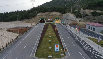 Ege ve Akdeniz’i birbirine bağlayan Honaz Tüneli açılıyor