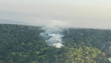 İzmir'de korkutan yangın 58 dakikada kontrol altına alındı