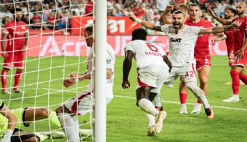 Galatasaray yıldızlarıyla kazandı: 0-2