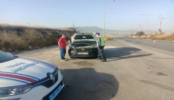 İzmir'de ticari araçlara denetim