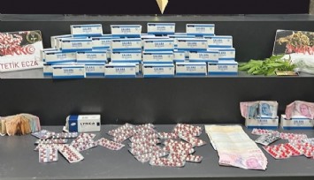 İzmir'de zehir tacirlerine büyük operasyon: 4 bin 854 adet yakalandı