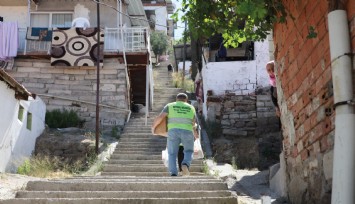Bayraklı’dan Türkiye’ye örnek dayanışma  Başkan Sandal, “Biz büyük bir aileyiz”