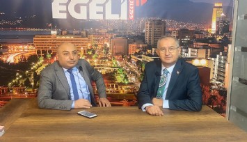 CHP İzmir Büyükşehir Belediye Başkan Aday Adayı Atila Sertel Egeli TV'de