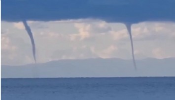 İzmir'de hortum paniği