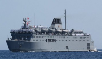 Türk Deniz Kuvvetleri yardım gemisini yola çıkardı
