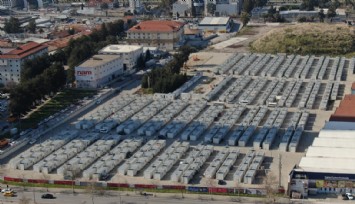 İzmir'in konteyner kenti depremzedelere açılacak