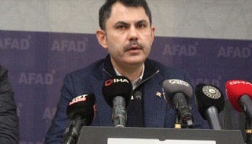 Bakan Kurum: 'Cumhuriyet tarihinin en büyük afet konut seferberliğini başlatmış olacağız'