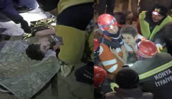 Hatay'da enkaz altındaki 7 yaşındaki Mustafa 163 saat sonra kurtarıldı