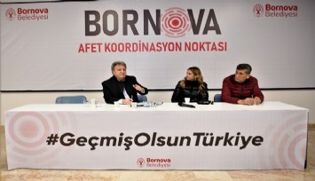 Bornova Belediyesinden deprem bölgesine tam destek