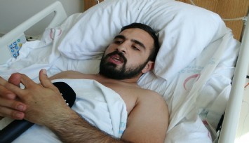 İlk depreme evinde, ikinci depreme hastanede yakalandı