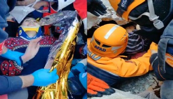 Hatay'da iki kuzen, 2 saat arayla enkaz altından sağ olarak çıkartıldı