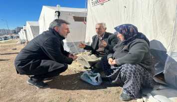 Başkan Sandal, “Asla yalnız kalmayacaksınız”