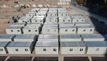 Vagonlara yüklenen 32 yaşam konteyneri deprem bölgesine gönderildi