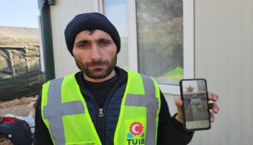 Azerbaycan'dan arabasıyla deprem bölgesine giden Server'e iş adamından hediye