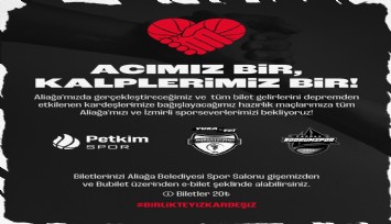 Aliağa Petkimspor, depremzedeler için hazırlık maçlarına çıkacak