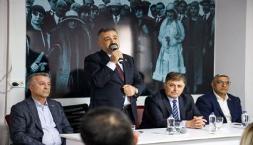 Aslanoğlu ve Tugay'dan STK yerleşkesine teşekkür ziyareti