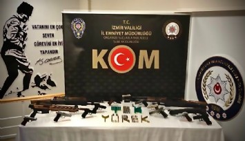 İzmir polisinden suç örgütü yapılanmasına 'Alabora' Operasyonu