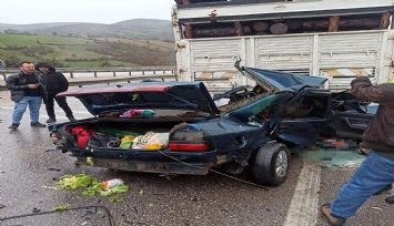 Balıkesir'de feci kaza: 2 ölü, 6 yaralı