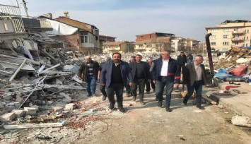 Başkan Arda, Malatya’da depremzedeleri ziyaret etti