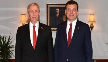 Ekrem İmamoğlu ve Mansur Yavaş Meral Akşener'i ziyarete gitti