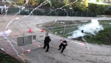 ABD'de polis eğitim merkezi inşaatına saldırı: 35 gözaltı