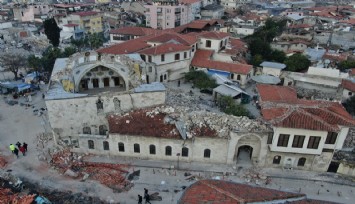 Depremin kültürel hasarı uydularla ölçülüyor