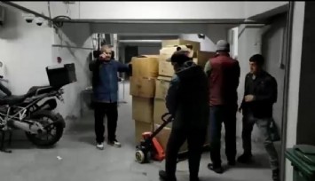 İzmir'de gümrük kaçağı 27 ton ürün ele geçirildi