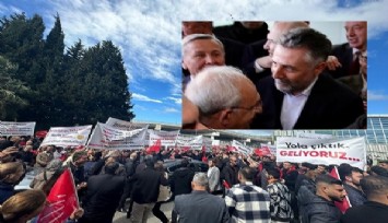 Bayraklı Kılıçdaroğlu’nu 1000 kişiyle karşıladı