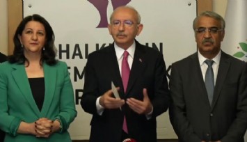 HDP görüşmesi sonrası açıklama yapan Kılıçdaroğlu: Kürt sorunu dahil tüm sorunların çözüm adresi TBMM’dir