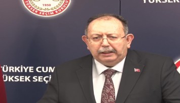 YSK Başkanı Yener açıkladı: Türkiye seçime 4 adayla gidecek