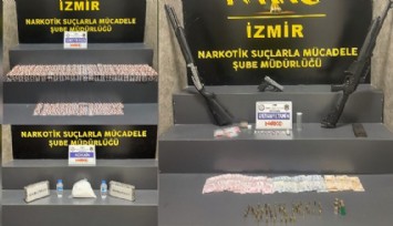 İzmir'de 69 uyuşturucu operasyonunda 30 şüpheli tutuklandı