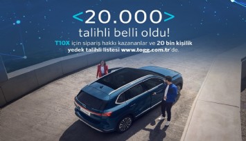TOGG'un ilk sahipleri belli oldu