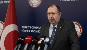 YSK Başkanı Yener açıkladı: Erdoğan'ın adaylığının önünde engel yok