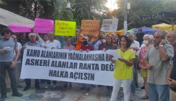 TMMOB: Askeri alanlar ranta kurban edilemez