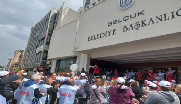 Selçuk Belediyesi'nde işçilerin grev hazırlığı