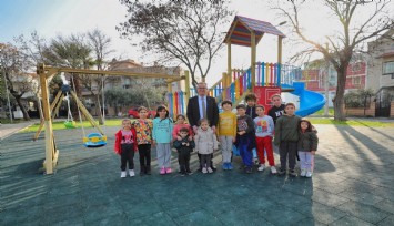 Gaziemir’de, park ve yeşil alanlara 44 milyonluk yatırım