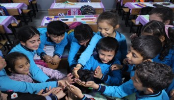 İzmir'de can dostalarına kucak açan yardımsever okul