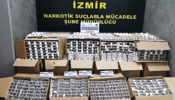 İzmir'de 105 bin adet sentetik ecza hap ele geçirildi