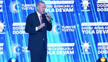 Cumhurbaşkanı Erdoğan'dan İzmir'e mesaj