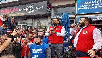 İZENERJİ işçileri iş bıraktı
