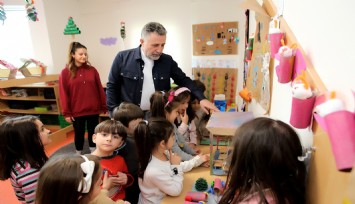 Başkan Sandal’dan anaokullarına ziyaret