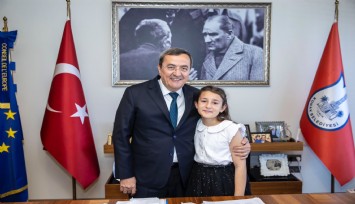 Konak’ın çocuk başkanı “önce çocuklar” dedi