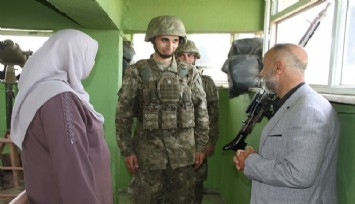 Sınırda Bayram sürprizi