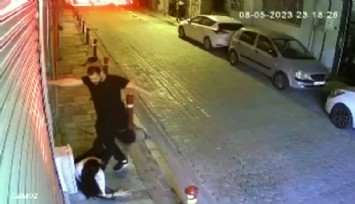 İzmir'de sokak ortasında kadına öldüresiye şiddet