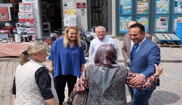 Olgun Atila, Kılıçdaroğlu ve CHP için sokak sokak çalışıyor