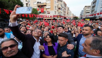 Özgür Özel, Buca’da mitinge dönüşen halk buluşmasında konuştu