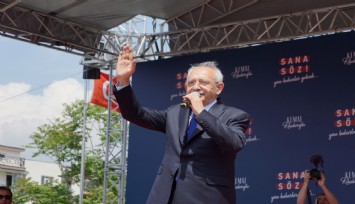 Kılıçdaroğlu'nun Aydın mitingine büyük ilgi