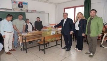 Bornova Belediye Başkanı Dr. Mustafa İduğ oy kullandı   
